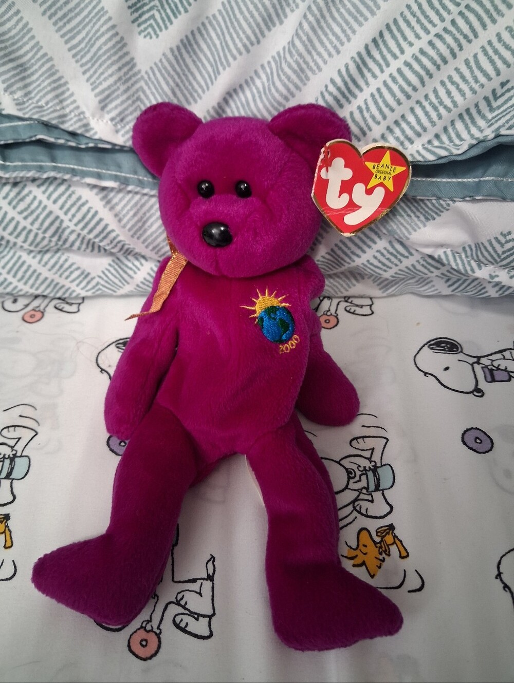2000 TY Beanie Babies Millenium Bear